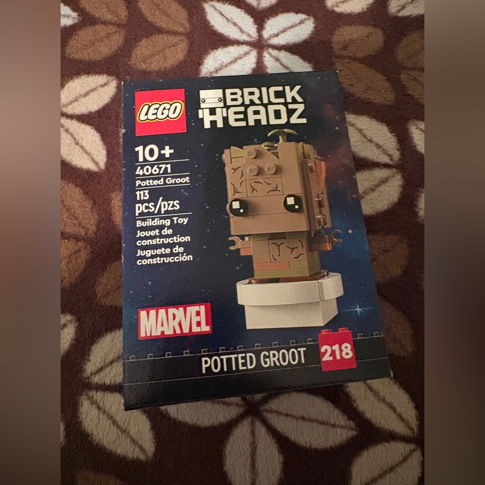 NEW LEGO BrickHeadz Potted Groot with Brown and Tan